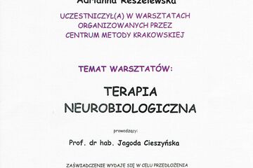 Terapia neurobiologiczna 