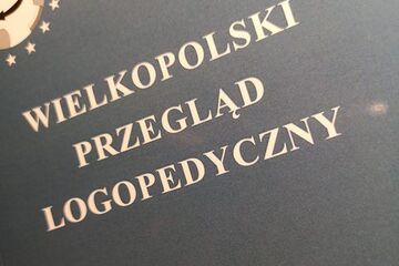Publikacja w ogólnopolskim czasopiśmie logopedycznym lucyna-dlugon Logopeda, Neurologopeda