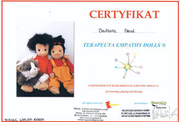Certyfikowany kurs original Empathy Dolls